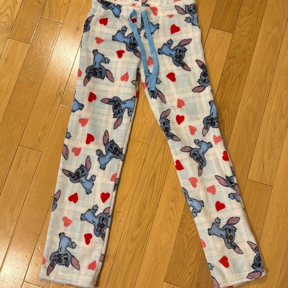 Disney Small Stitch Valentines PJ pants - Picture 1 of 5